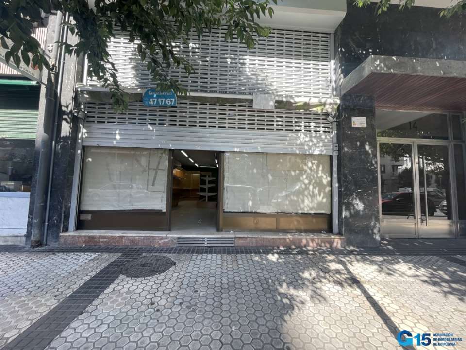 commercial premises to rent donostia san sebastian